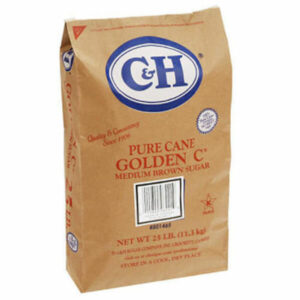 C&H- Light Brown Sugar - 25 lb Bag