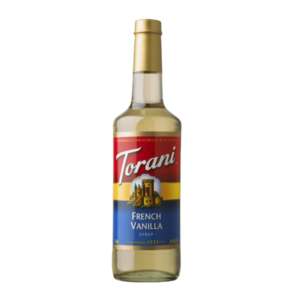 Torani - French Vanilla Syrup - 750 ml. Units per case: 12