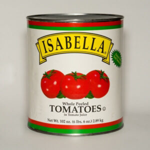 Isabella - Whole Peeled Tomatoes in Juice - #10 can. Units per case: 6